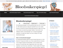 Tablet Screenshot of bloedsuikerspiegel.net